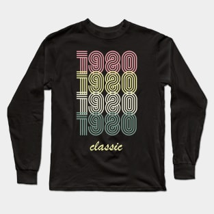 Eighties Nostalgia. 1980 Long Sleeve T-Shirt